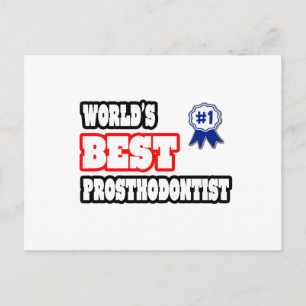 De beste prosthodontist ter wereld briefkaart