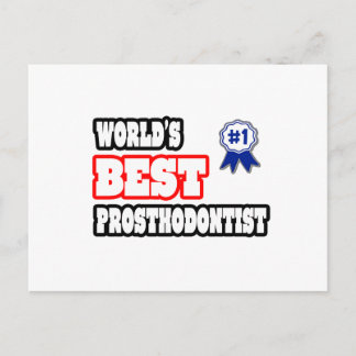 De beste prosthodontist ter wereld briefkaart