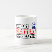 De beste psychiater ter wereld koffiemok (Center)