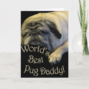 De beste Pug Daddy ter wereld Kaart