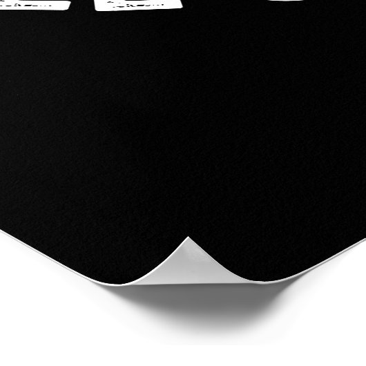 De Beste Puns Zijn Bij-Graad Puns Bug Pun Donkere  Poster (Hoek)