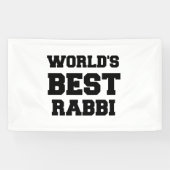 DE BESTE RABBI TER WERELD SPANDOEK (Horizontaal)