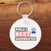 De beste radiograaf ter wereld sleutelhanger (Voorkant)
