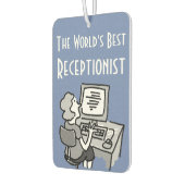 De Beste Receptioniste ter Wereld Luchtverfrisser (Links)