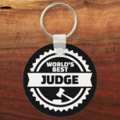 De beste rechter ter wereld sleutelhanger (Voorkant)