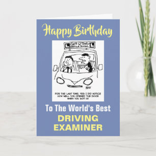 De beste rijexaminator ter wereld kaart