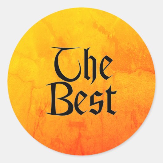 De beste ronde grote stickers (Voorkant)