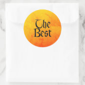 De beste ronde grote stickers (Tas)