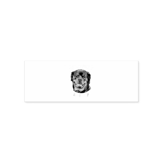 De beste rottweiler van mama ooit Womens Rottie Fu Zelfinktende Stempel (Design)