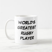 De beste rugbyspeler ter wereld Mok (Links)
