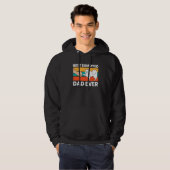 De beste Samoyed Pap Ever Cute Samoyed Hoodie (Voorkant volledig)