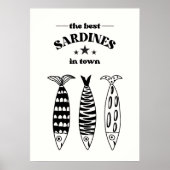 De beste sardientjes in de stad poster (Voorkant)