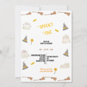 DE BESTE SCHATTIGEE EN ENGE WATERVERF HALLOWEEN KAART (Voorkant)