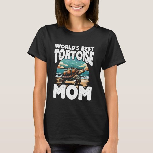 De beste schildpad moeder ter wereld t-shirt (Voorkant)