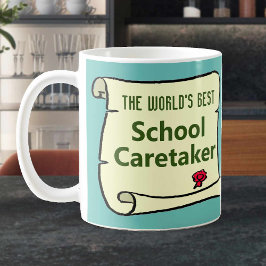 De beste schoolverzorger ter wereld. koffiemok