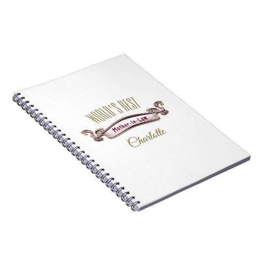 De beste schoonmoeder ter wereld notitieboek (Rechterzijde)