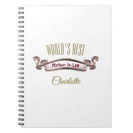 De beste schoonmoeder ter wereld notitieboek