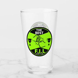De beste schoonvader glas