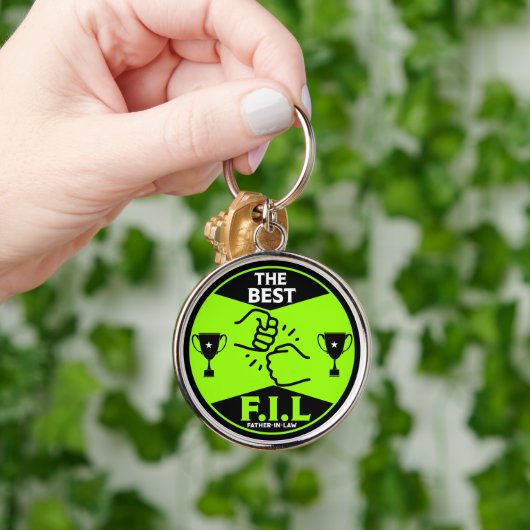 De beste schoonvader sleutelhanger (Hand)