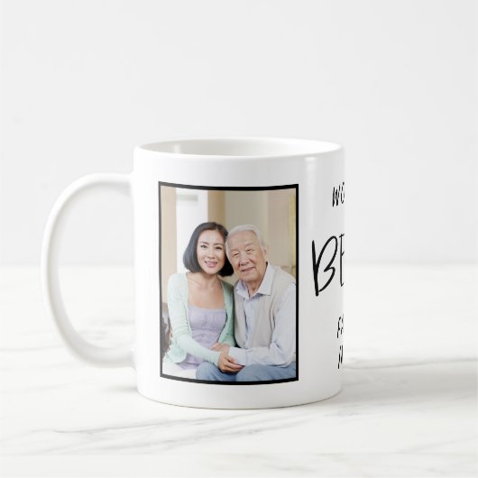 De beste schoonvader ter wereld foto koffiemok (Links)