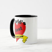 De beste schoonzoon ter wereld mok (Voorkant links)