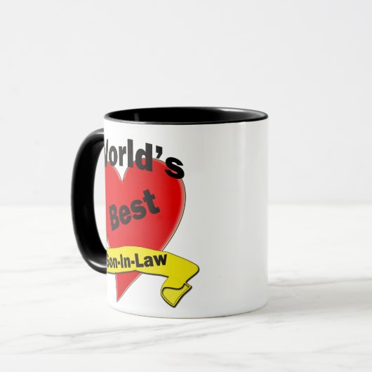 De beste schoonzoon ter wereld mok (Voorkant links)