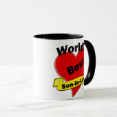 De beste schoonzoon ter wereld mok (Voorkant rechts)