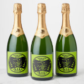 De beste schoonzoon ter wereld sparkling wijnetiket (Flessen)