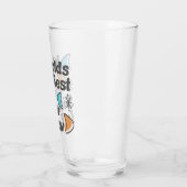 De beste schoonzus retro glas (Links)