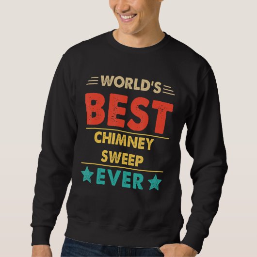 De beste schoorsteenwieg van de wereld van de Retr Trui (Voorkant)