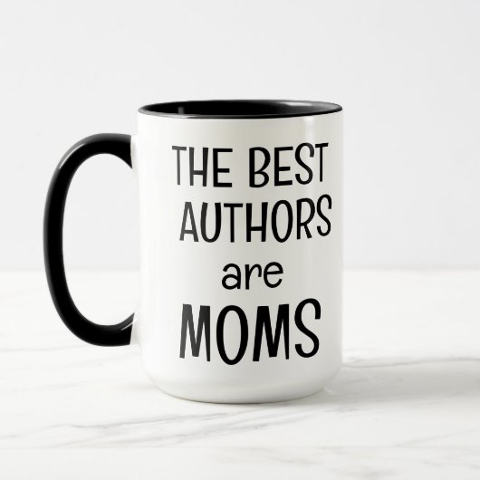 De beste schrijvers zijn Moms Coffee Mok (Links)