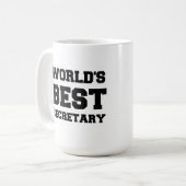 DE BESTE SECRETARIS VAN DE WERELD KOFFIEMOK (Voorkant links)