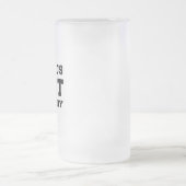 DE BESTE SECRETARIS VAN DE WERELD MATGLAS BIERPUL (Center)