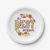 De beste seizoen papier borden papieren bordje (Voorkant)