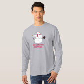De beste Snowman T-shirt met lange mouwen (Voorkant volledig)