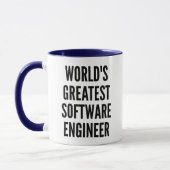 De beste software engineer ter wereld mok (Links)