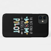 De beste soort moeder verhogen piloot beste cadeau Case-Mate iPhone case (Achterkant (horizontaal))