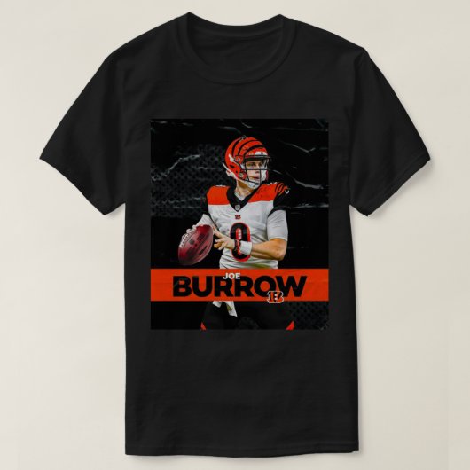 De beste speler 9 Joe Burrow T-shirt (Design voorkant)