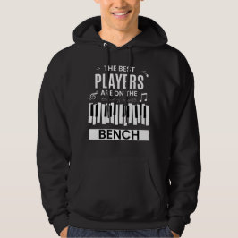 De beste spelers zijn op de bank koele pianist hoodie