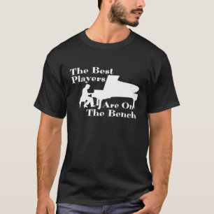 De beste spelers zijn op het Bench Pianist Shirt