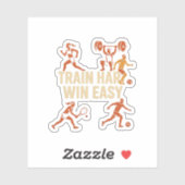 DE BESTE Sportieve Laptop Sticker (Vel)