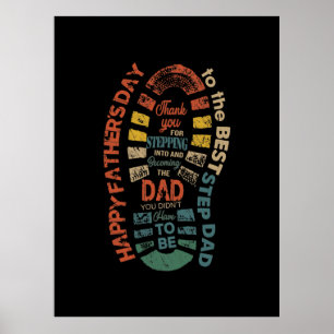De beste stap die pa je bedankt voor je inzet poster