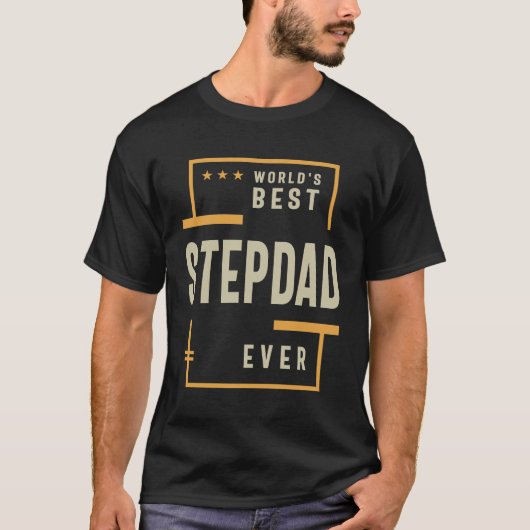 De beste stap van de wereld, pa opa Funny T-shirt (Voorkant)