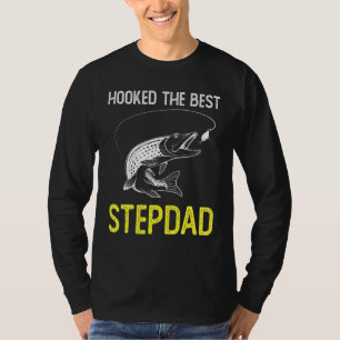 De beste Stepdad Vist vaderdag T-shirt