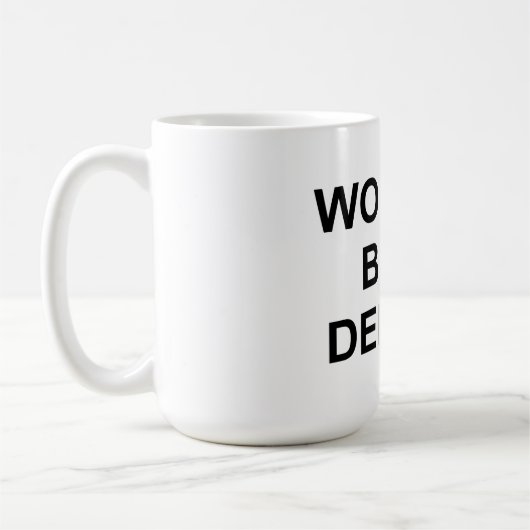 De beste sterkste ter wereld koffiemok (Links)