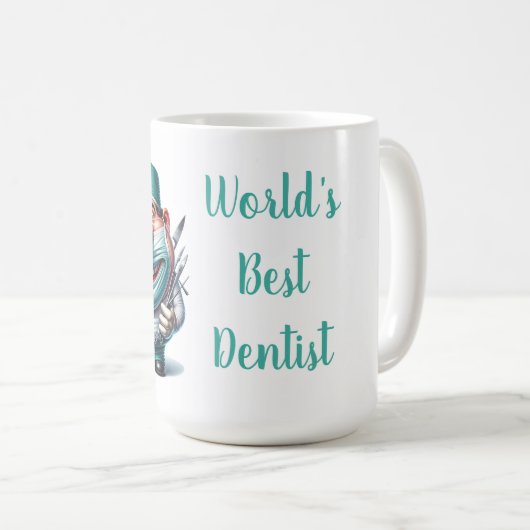 De beste sterkste ter wereld koffiemok (Voorkant rechts)