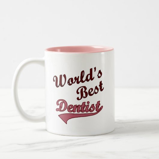 De beste sterkste ter wereld tweekleurige koffiemok (Links)