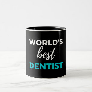 De beste sterkste ter wereld tweekleurige koffiemok