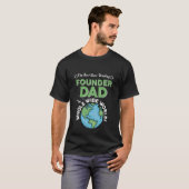 De beste stichter vader in de hele wereld t-shirt (Voorkant volledig)