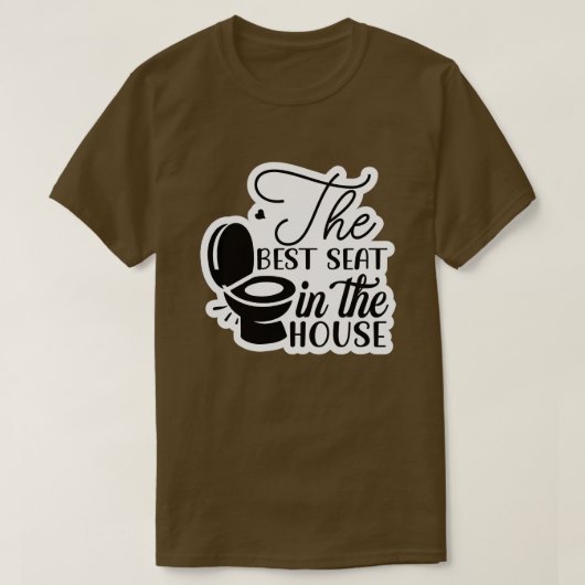 De beste stoel in het huis01 t-shirt (Design voorkant)